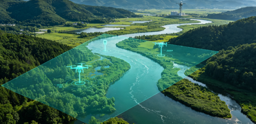集贤县GEO 全域空间监测筑牢生态屏障，空间技术支撑环境治理与灾害防御